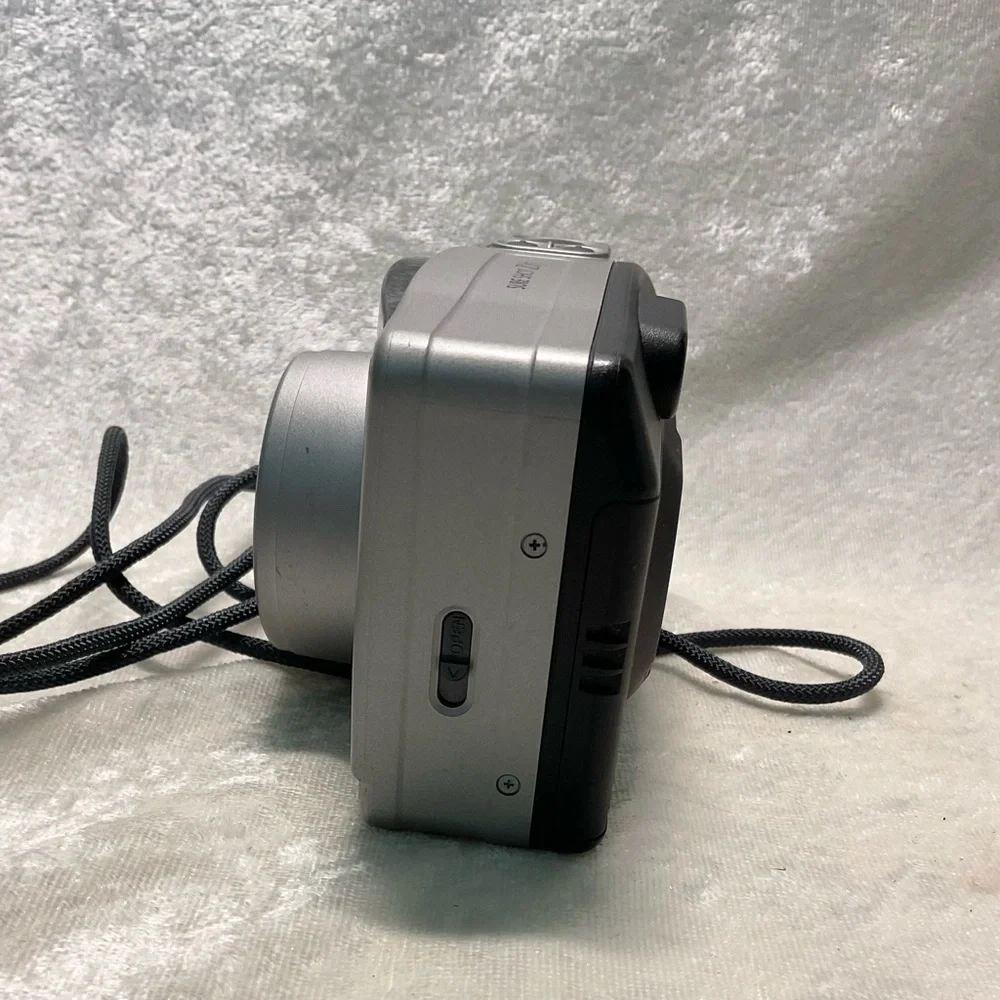 Canon Z85 Silver Film Camera with Accessories